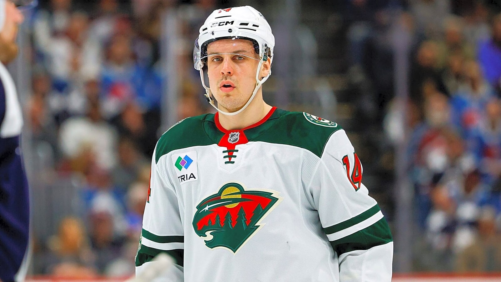 Wild’s Joel Eriksson Ek out at least three games