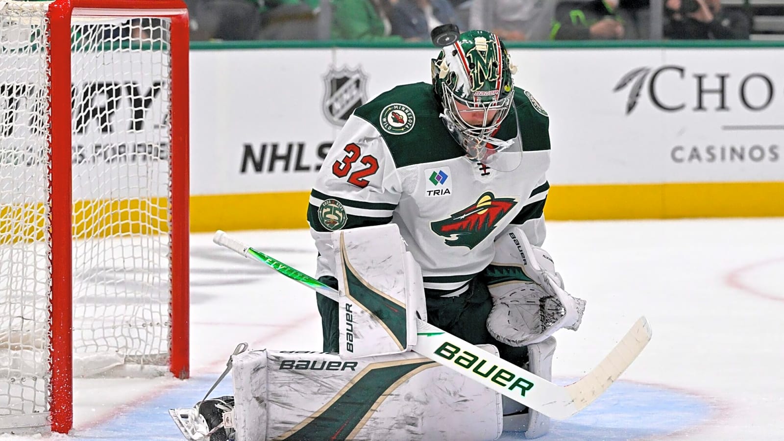 Wild’s Filip Gustavsson to start Game 2 against Avalanche