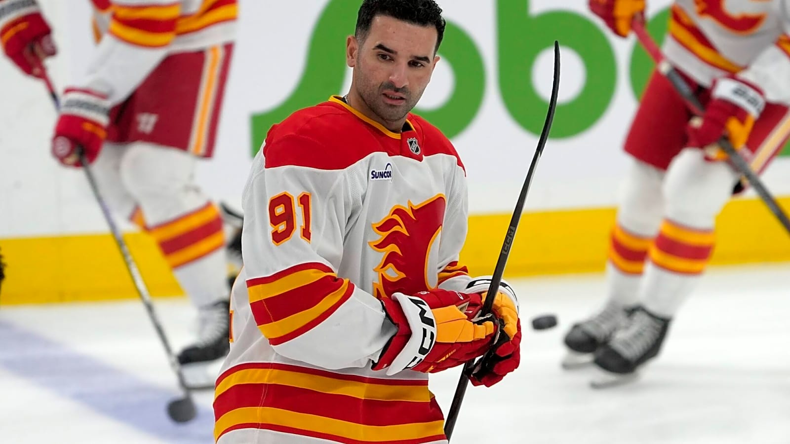 The Flames are in no rush to move Kadri