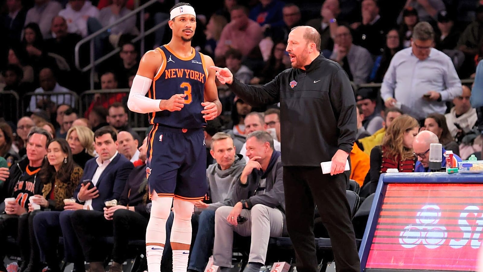 Knicks’ Josh Hart defends Tom Thibodeau in social media post