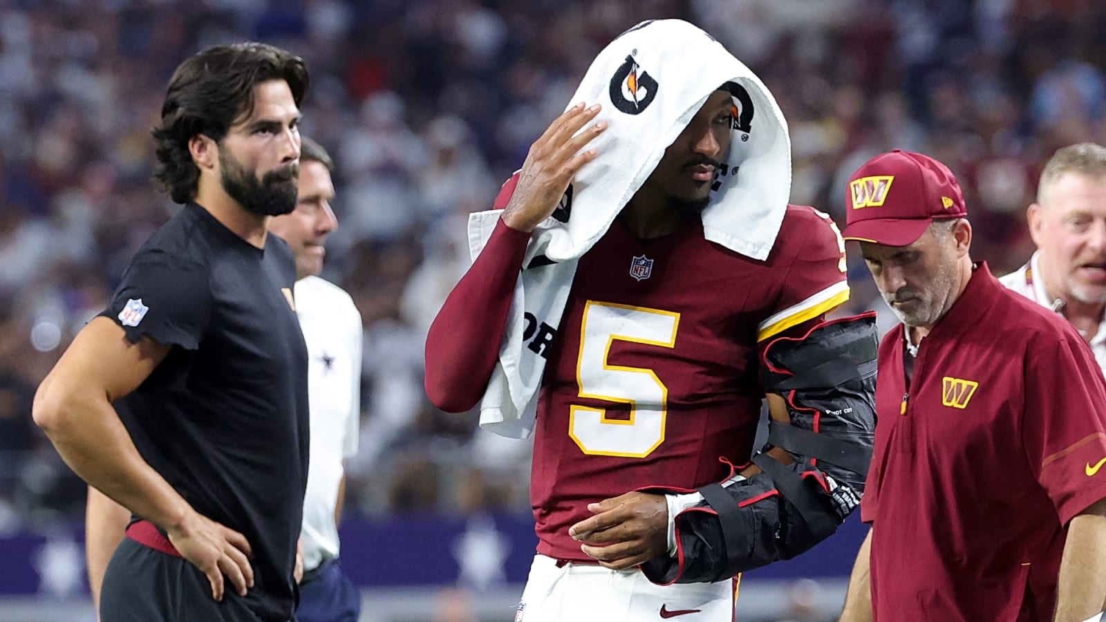 NFC Notes: Jayden Daniels, Jameis Winston, Commanders, Cowboys, Giants