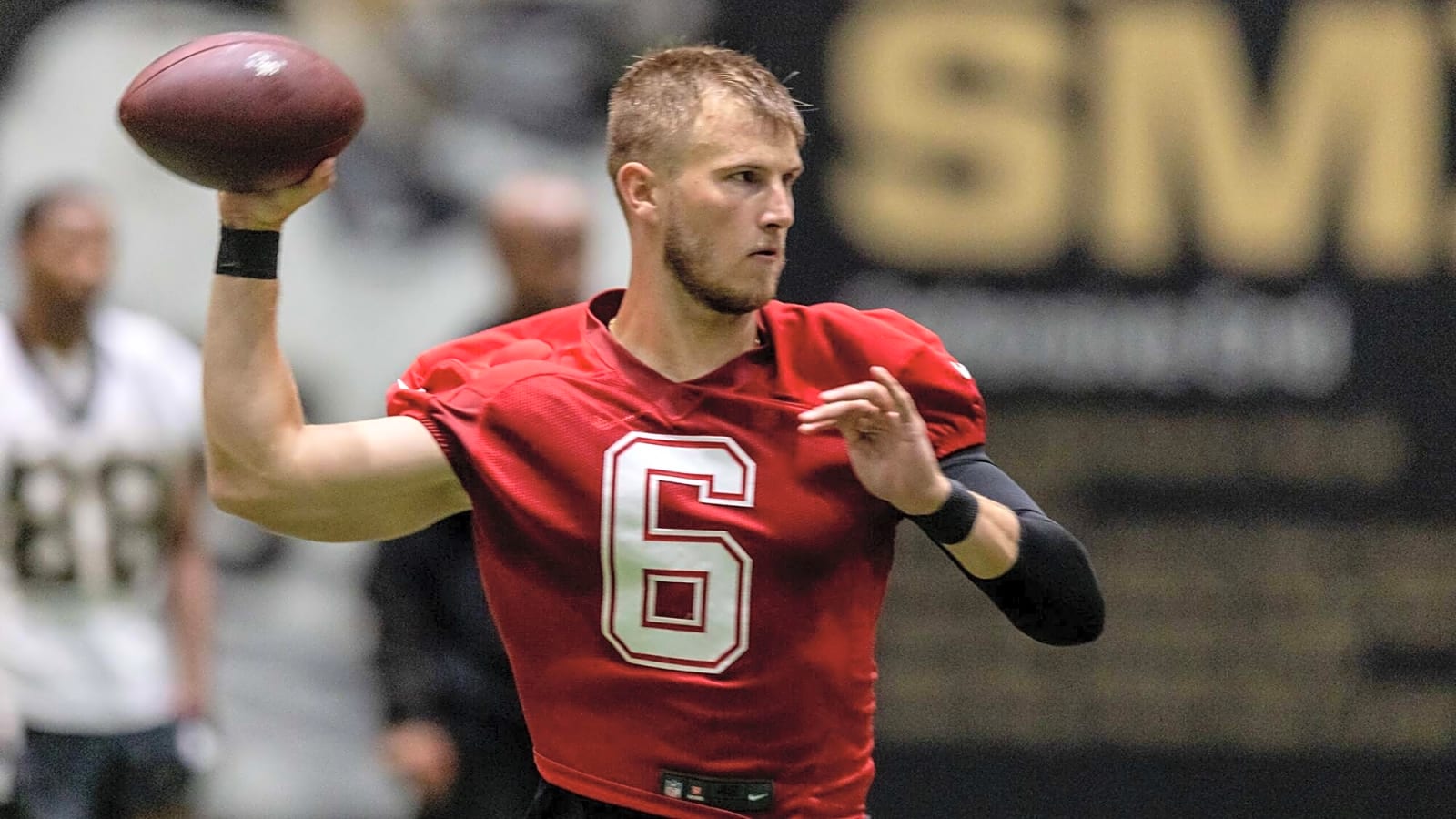 Saints QB Tyler Shough is already putting in extra work for his offense days before the 2026 NFL Draft