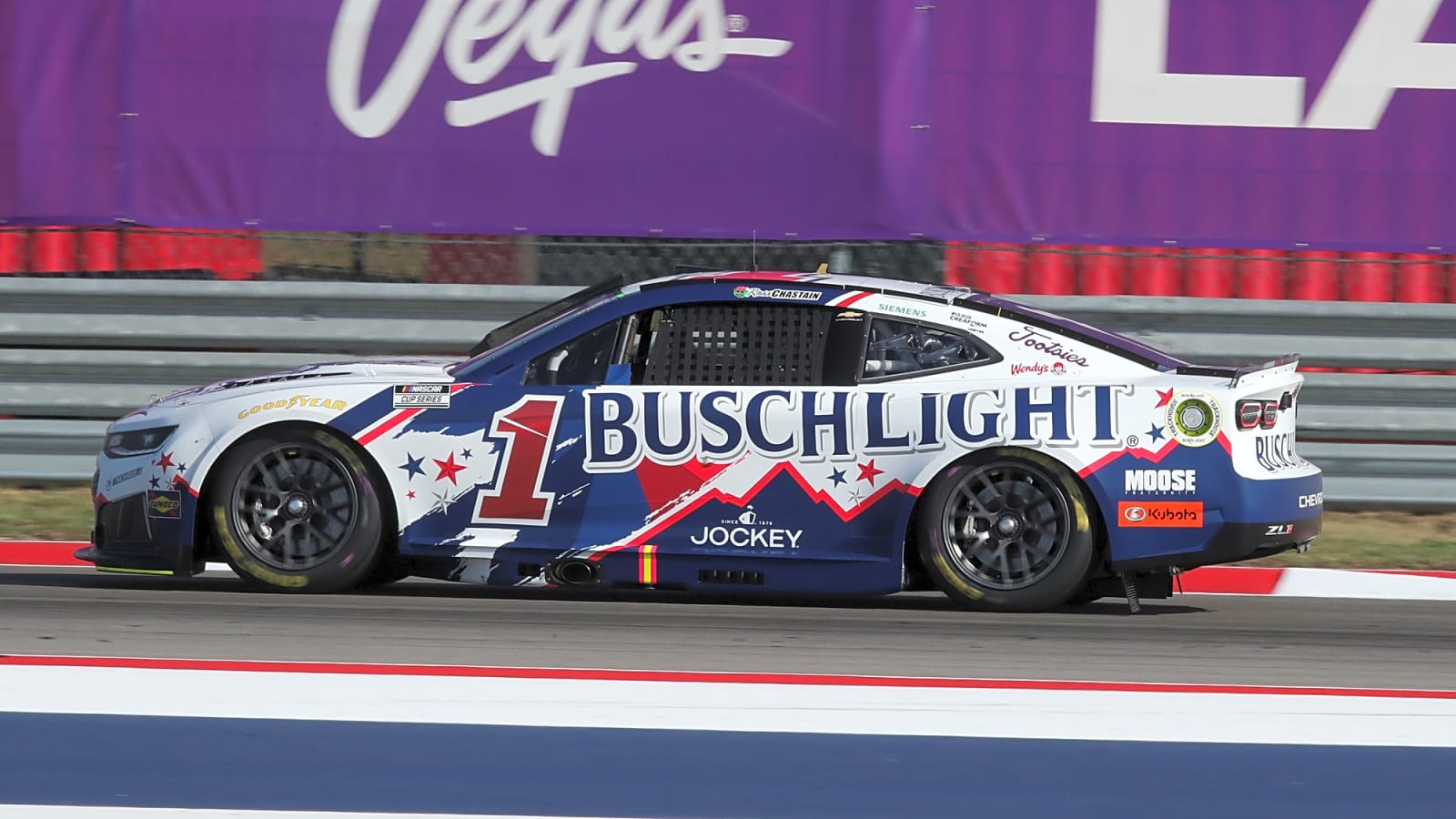 Ross Chastain Sets The Tone Early With a Commanding Stage 1 Win At COTA