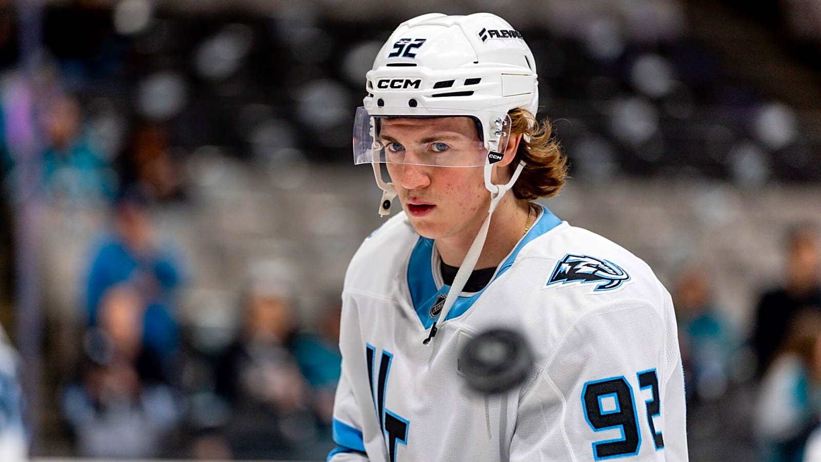 NHL Notebook: Mammoth forward Logan Cooley out indefinitey after injury vs. Canucks