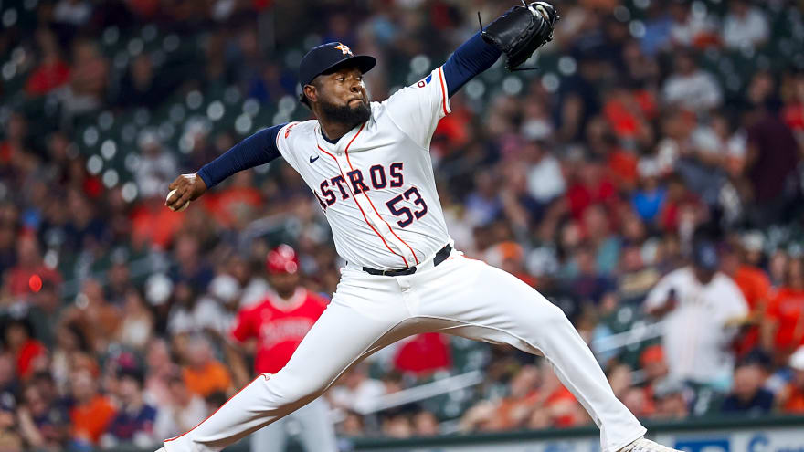 Astros' Cristian Javier takes big step in injury recovery