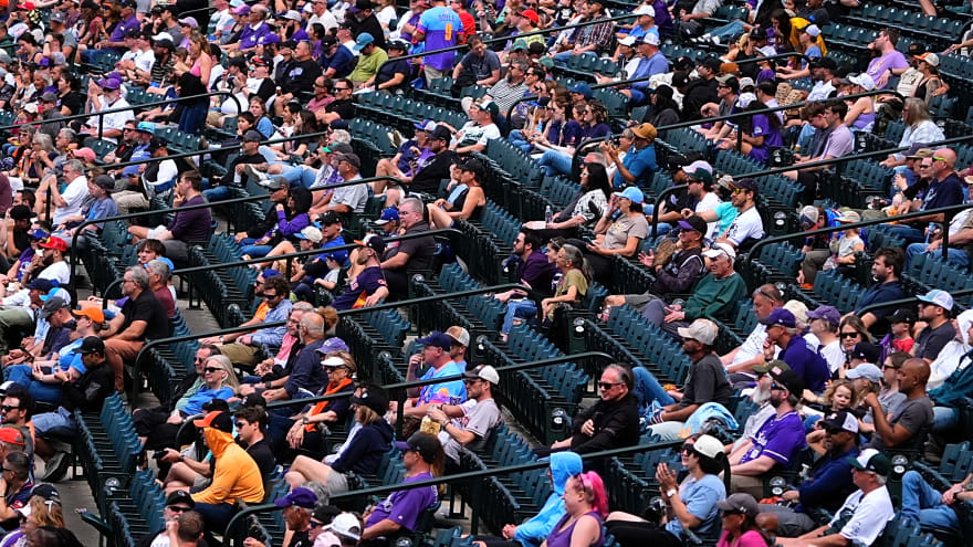 Rockies fan made the play of the season to catch a foul ball