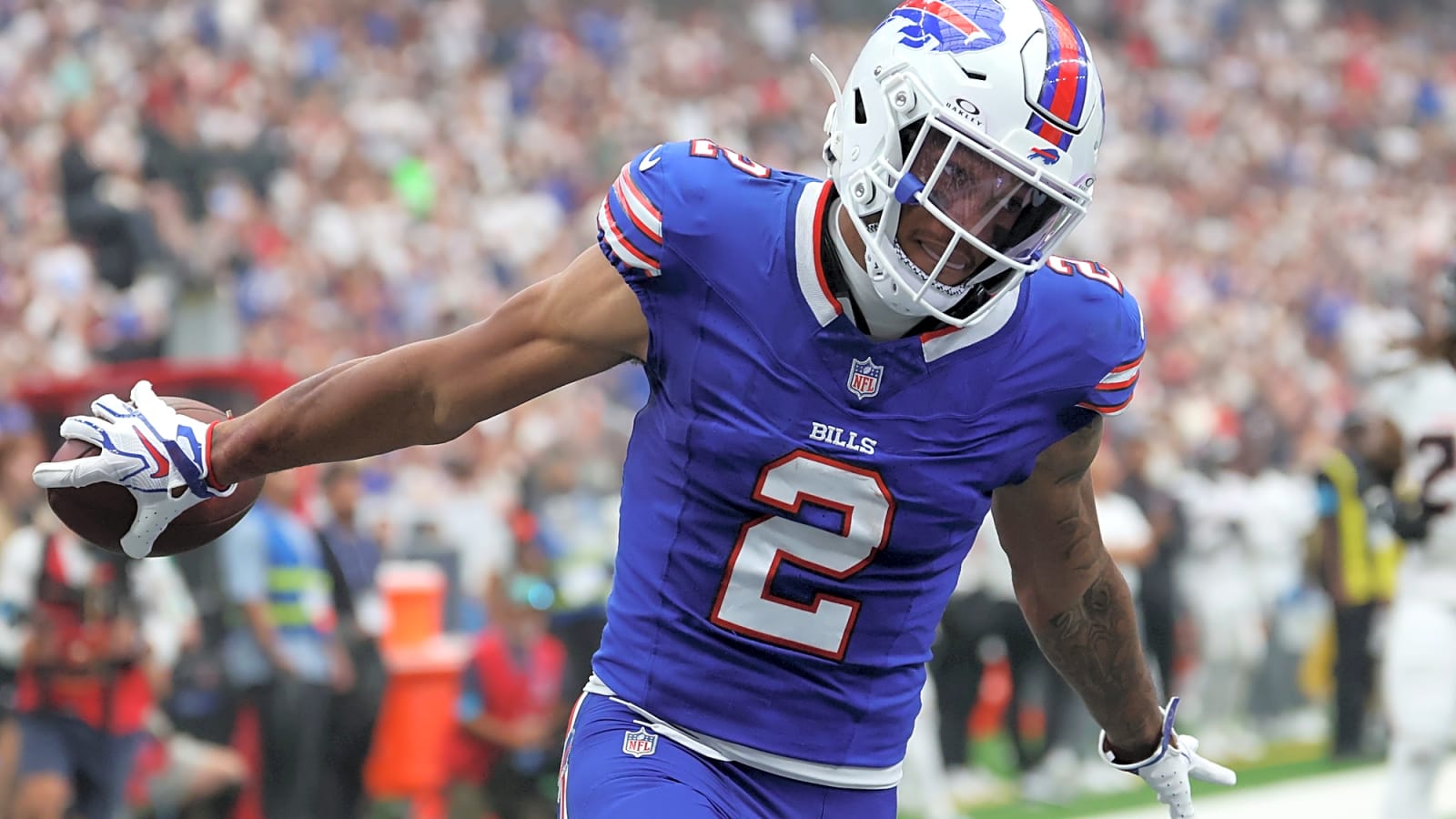 Injury status of Bills' DJ Moore revealed after scary landing on 'TNF'