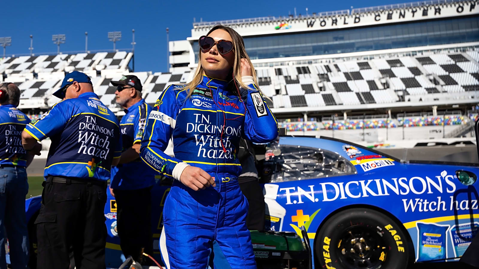 NASCAR spotter calls out Natalie Decker for odd Daytona crash
