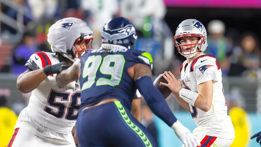 Patriots QB Drake Maye speaks out in support of Mike Vrabel
