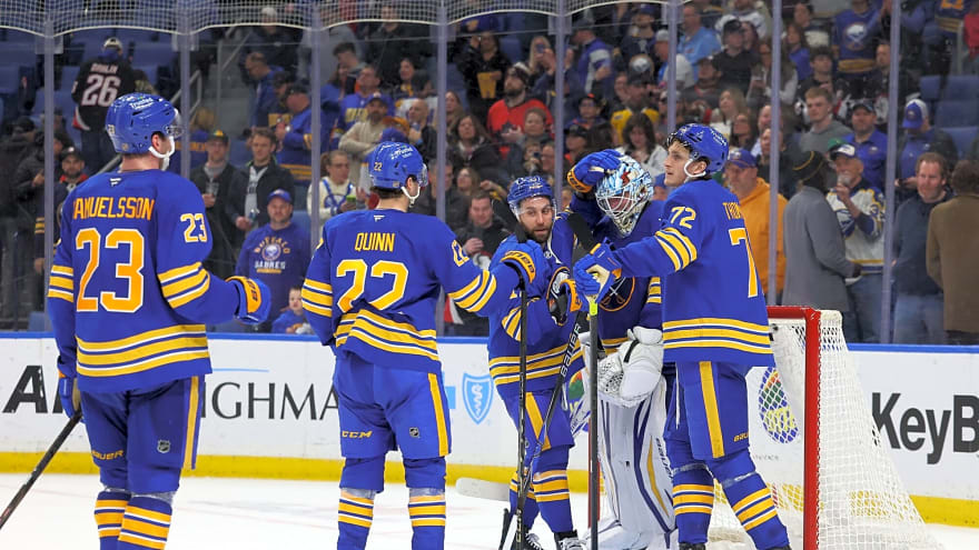 Sabres record 100 points in a season for first time since 2009-10