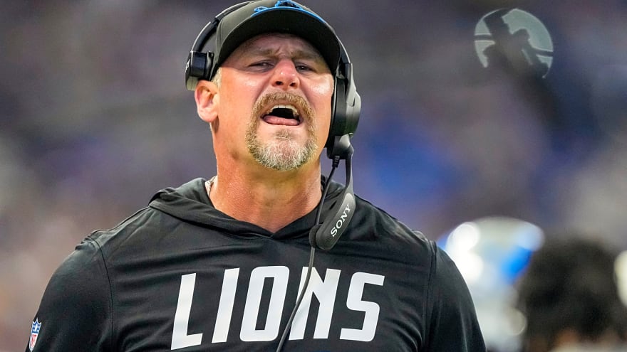 Lions HC Dan Campbell makes feelings clear on rookie OT ahead of NFL debut