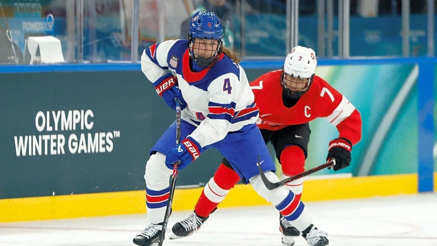 ‘She’s like Bobby Orr’: USA’s Matthew Tkachuk on Caroline Harvey’s dominance