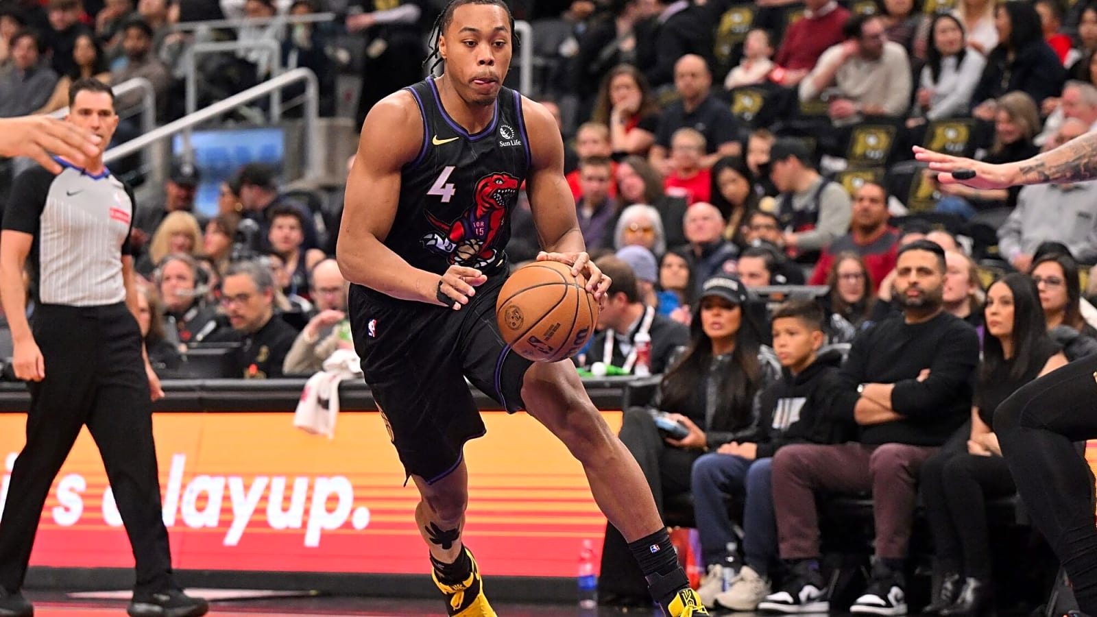 'He Kept Getting Worse': Scottie Barnes Off-Mic Banter From Raptors Media Caught On Tape
