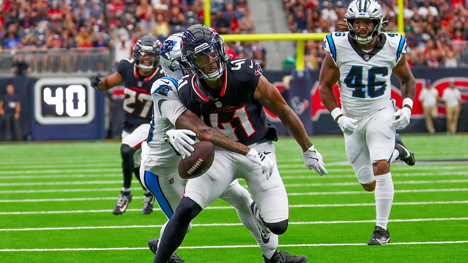 Texans Announce Five Roster Moves