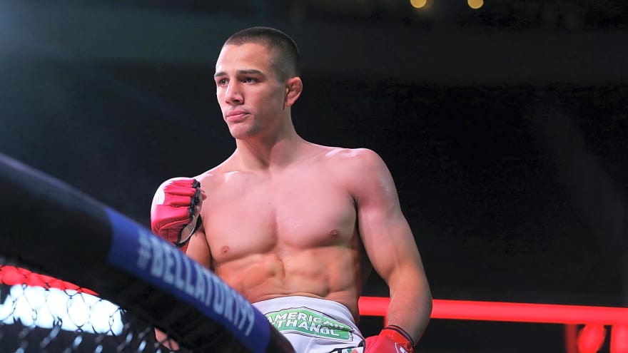 Aaron Pico shut opponent’s lights out with one-punch knockout for first MMA win at Bellator 183