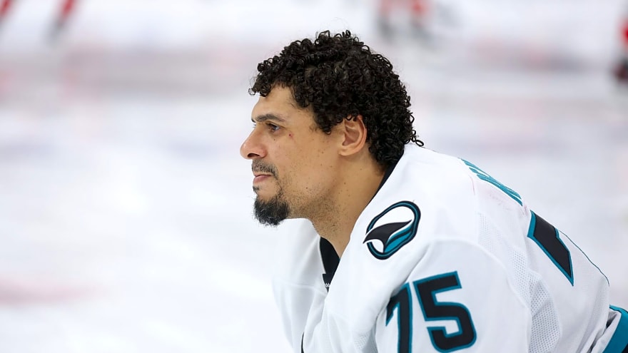 Sharks place Ryan Reaves on injured reserve