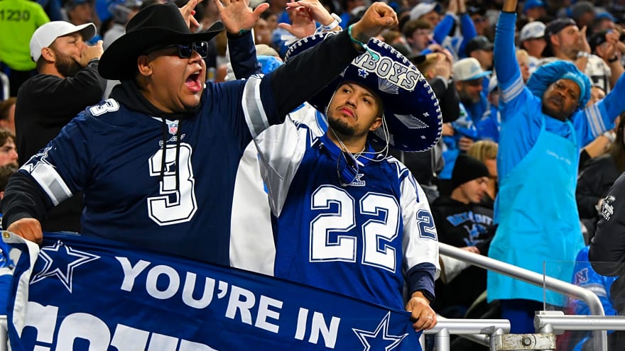 Dallas Cowboys Fans Ranked Most Stressed During 2025 NFL Season