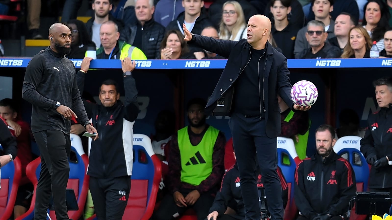 Ex-PGMOL chief calls for Howard Webb to act after Arne Slot punishment in Liverpool defeat