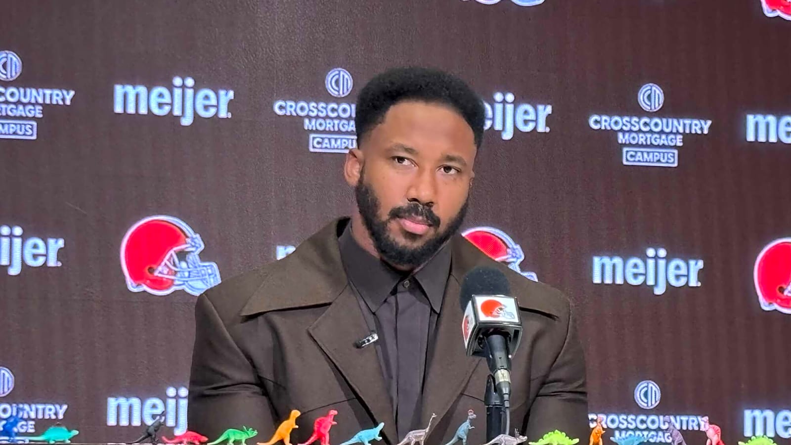 Myles Garrett has serious trash talk for Aaron Rodgers