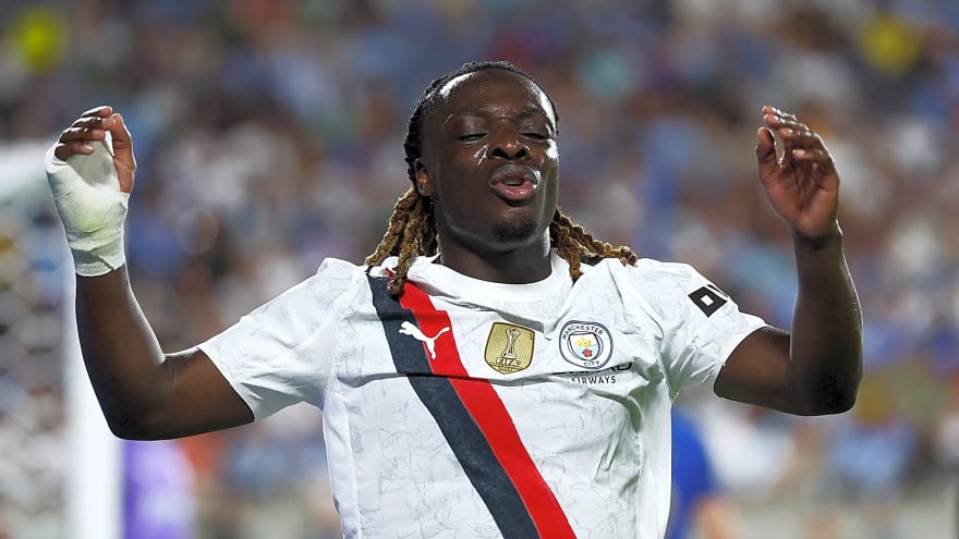 A Manchester City winger has returned to training but he may not be ready to face Leeds