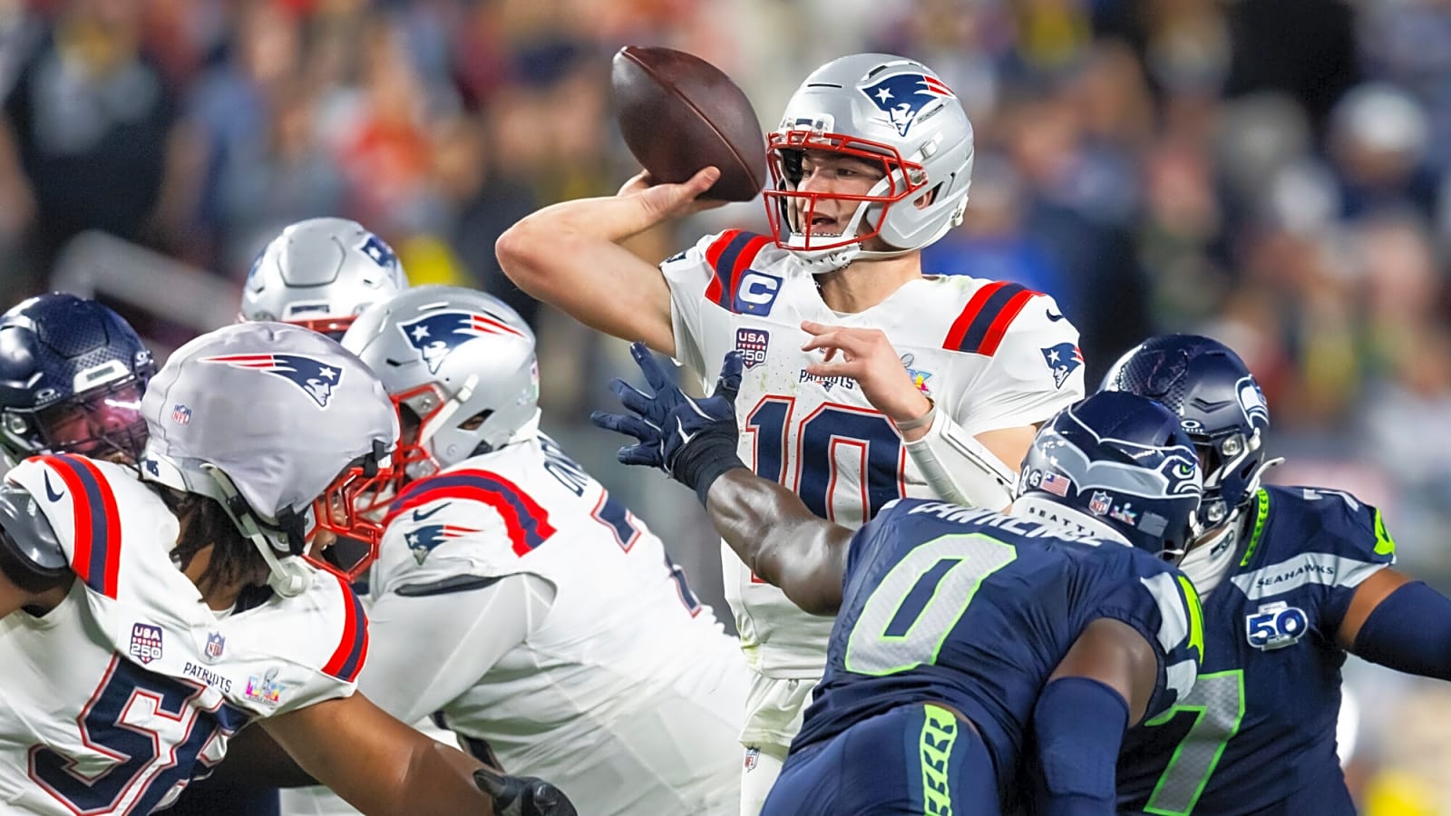 Patriots’ MVP Runner-Up Drake Maye Shuts Down Reporter’s ‘Thicc’ Question With One Word