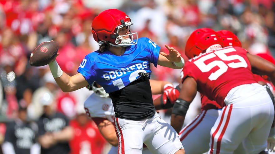Oklahoma Sooners QB John Mateer explained after the 2026 spring game how everyone can expect to see a different version of him this season