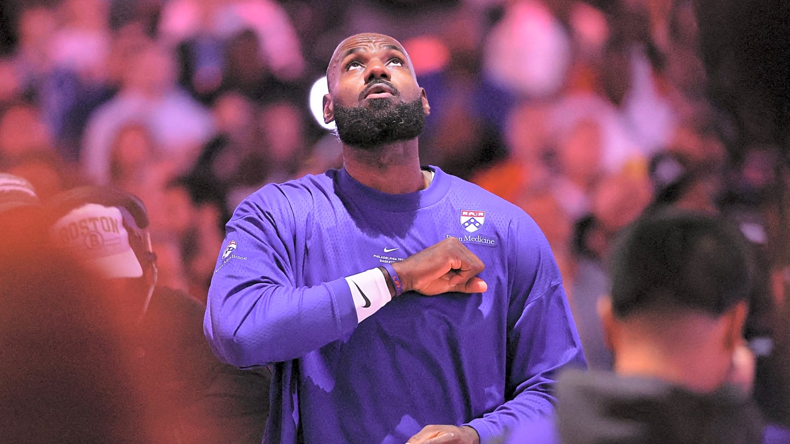 LeBron James and Joel Embiid unveil a ridiculous handshake