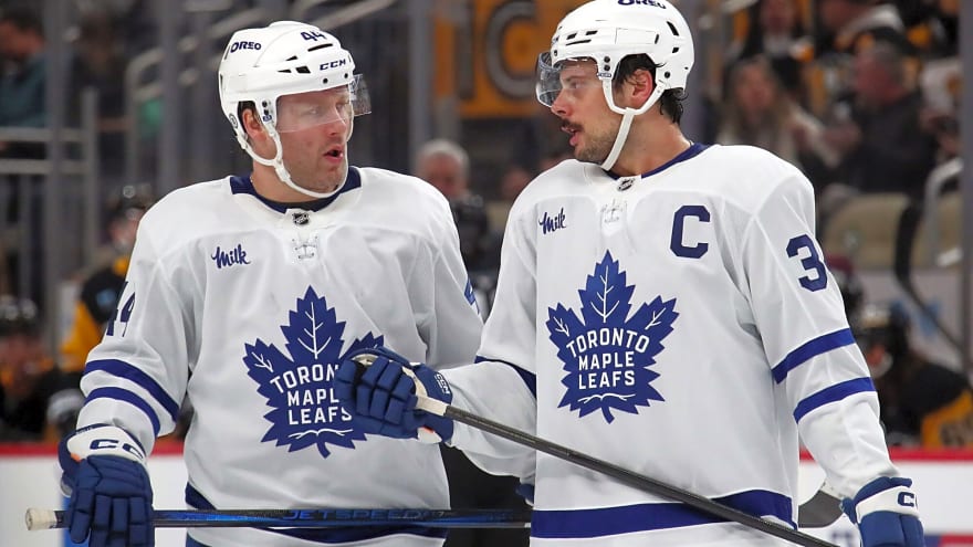 A pre-camp projection of the Maple Leafs’ opening night roster