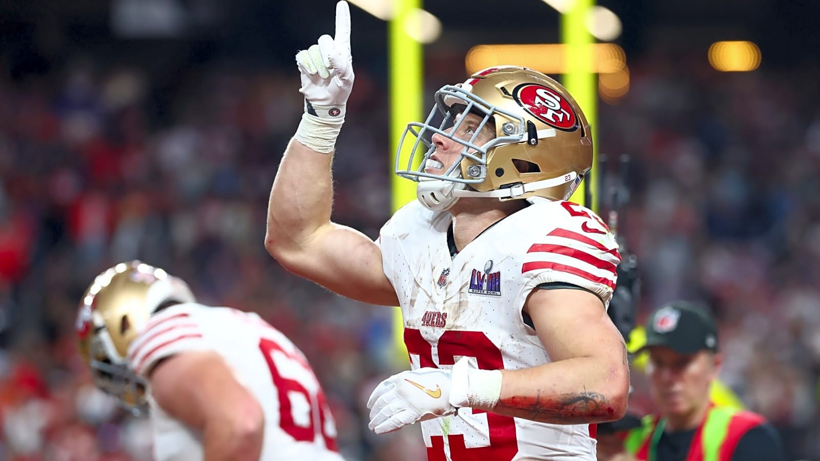 San Francisco 49ers: Olivia Culpo Reacts to Christian McCaffrey Haircut