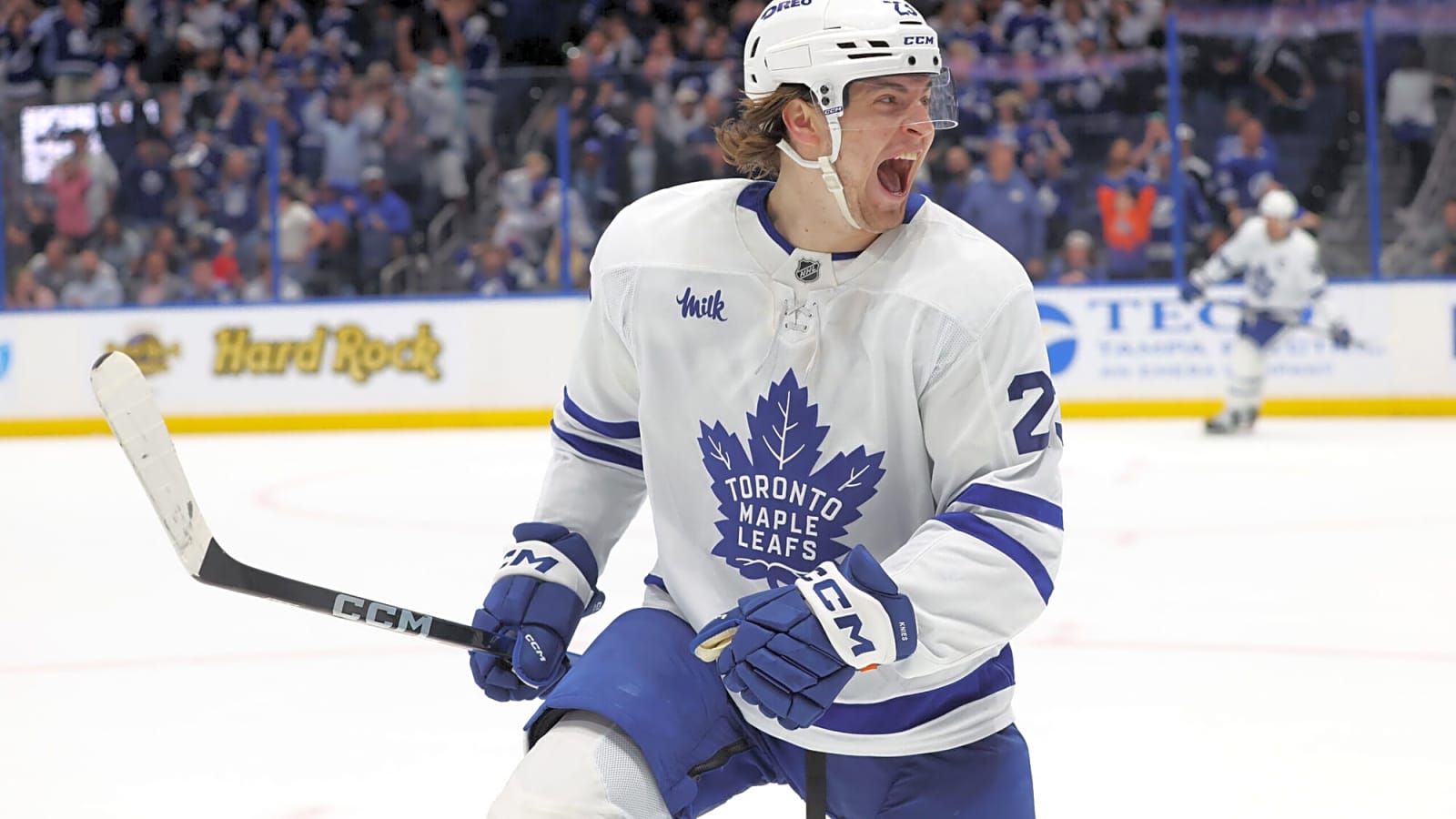 Matthew Knies’ tremendous growth as power forward cements his place as key part of Leafs’ future