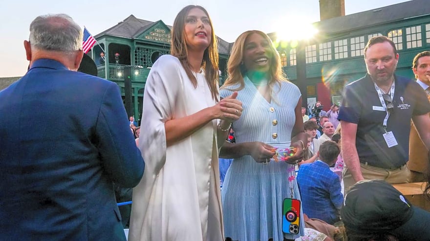 Maria Sharapova Looks Back on the ‘Awkward’ Speech from Serena Williams to Induct her Into the Hall of Fame