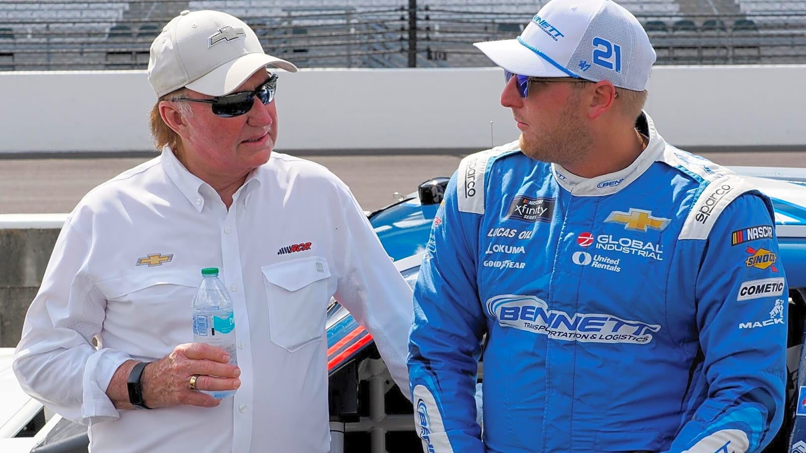 NASCAR Xfinity Driver Austin Hill Makes Braindead Mistake