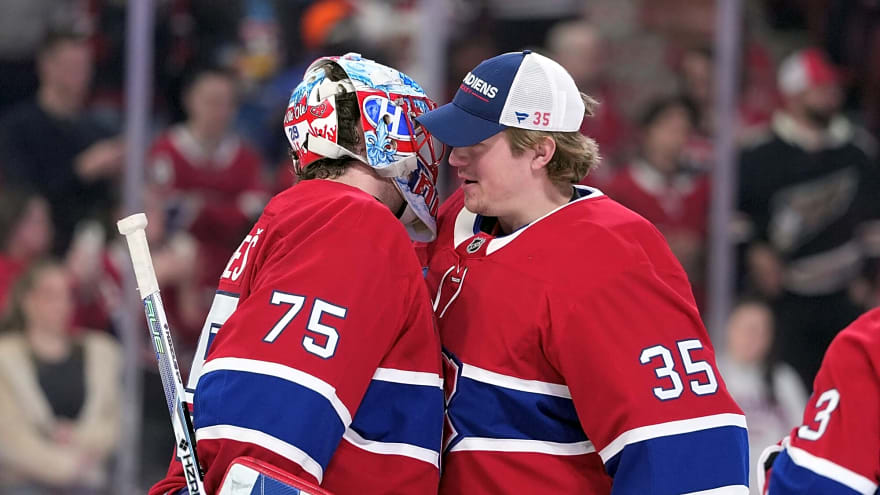 Who should be the starting goaltender for the Canadiens come playoff time?
