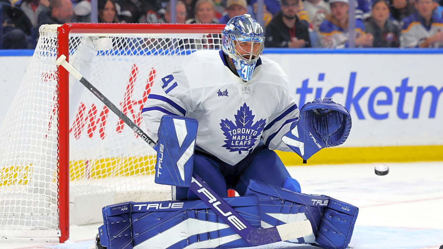Leafs lineup news: Stolarz to start vs. Bruins, Pezzetta re-enters lineup in place of Jarnkrok