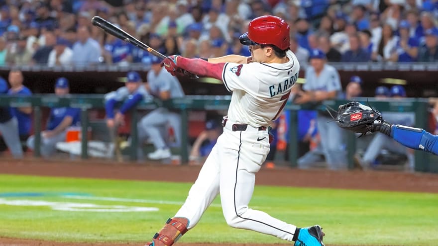 D-Backs OF Corbin Carroll set to take first spring at-bats against A’s after hand injury