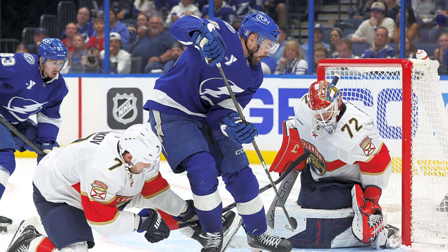 Nick Paul is thrilled to be on the same team as Sergei Bobrovsky after years as Battle of Florida rivals