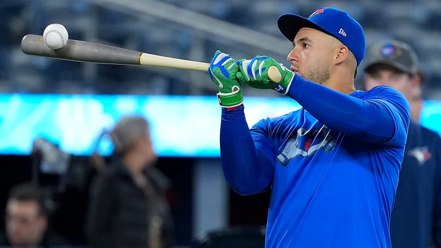 Blue Jays activate George Springer off IL, designate Eloy Jiménez for assignment