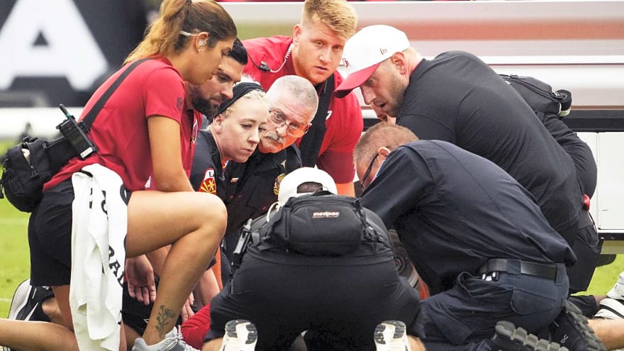 Update on Cardinals LB J.J Russell after head injury put him in hospital