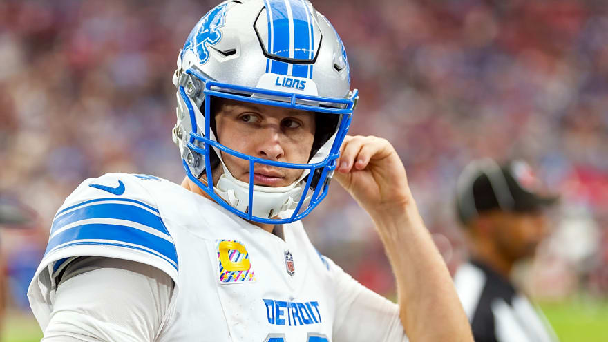 Jared Goff's heroic start hasn't solved the Lions' biggest offensive issue