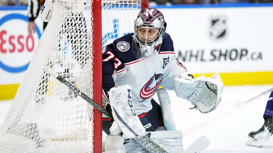 Mental toughness fuelling Jet Greaves’ rise to stardom in Blue Jackets’ crease