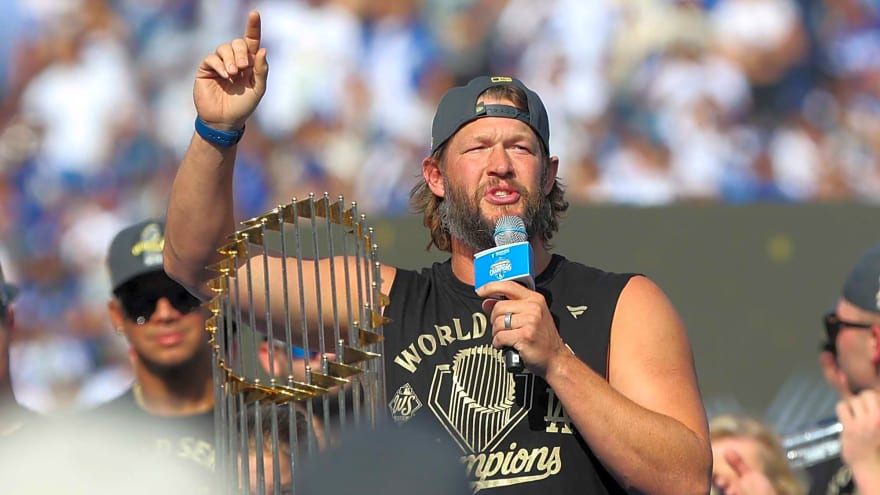 Dodgers hire franchise legend Clayton Kershaw