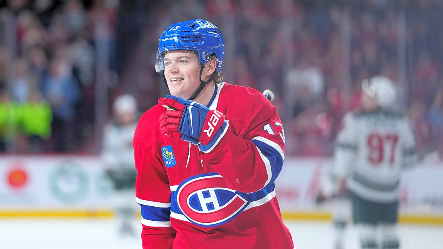 Cole Caufield: The Canadiens sent their message to USA Hockey on social media