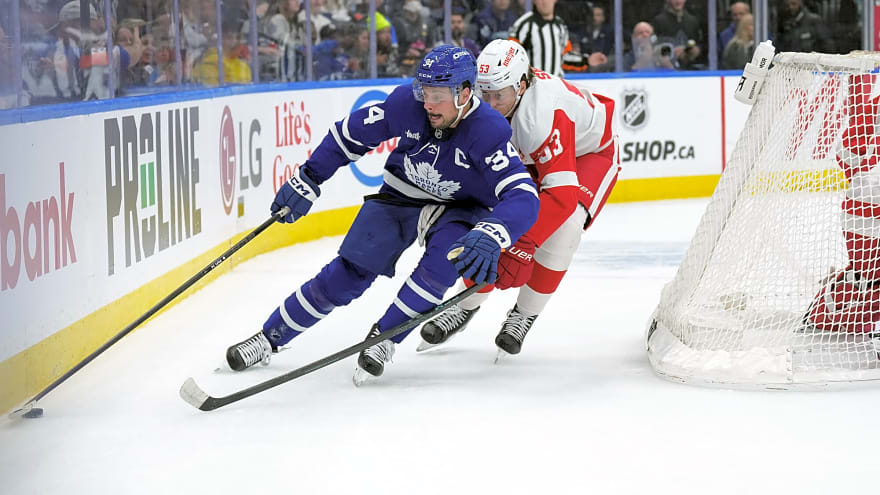 Auston Matthews reflects on Maple Leafs’ lack of discipline in loss to Red Wings