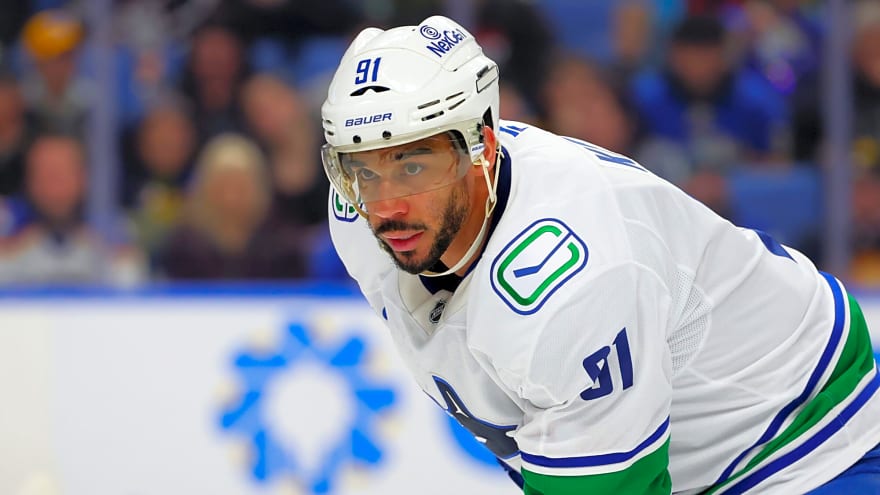 Scenes from morning skate: A grand occasion for Canucks’ Kane as Torts takes over in Vegas