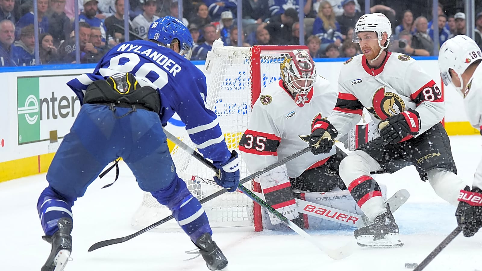 Maple Leafs fall 3-2 to Senators in overtime, B-teams prevail in preseason split