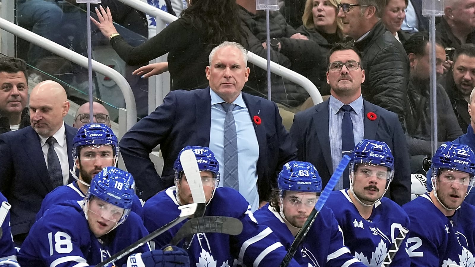 Craig Berube says Matthew Knies missed game vs. Blues due to a ‘lingering issue’