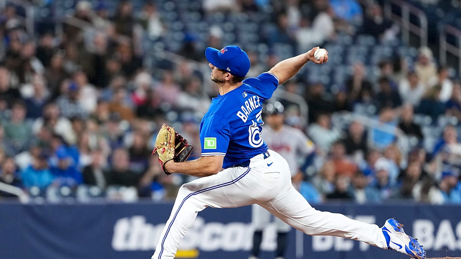 Report: Former Blue Jays reliever Jacob Barnes clears waivers, elects free agency
