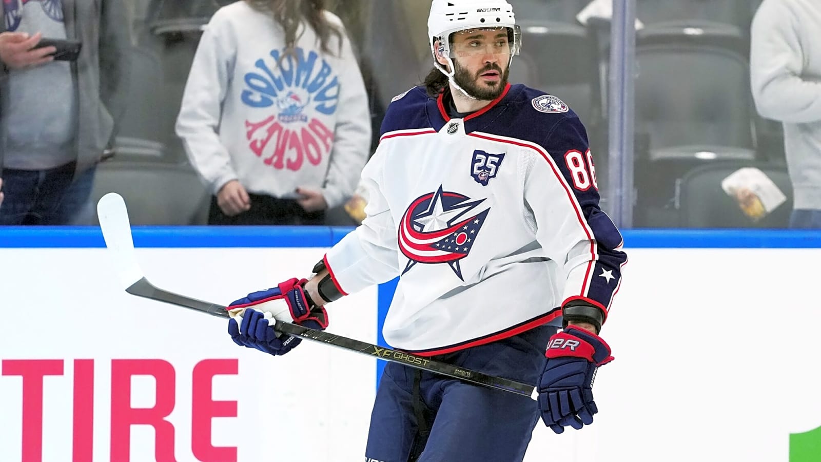 Blue Jackets’ Kirill Marchenko to miss game against Capitals
