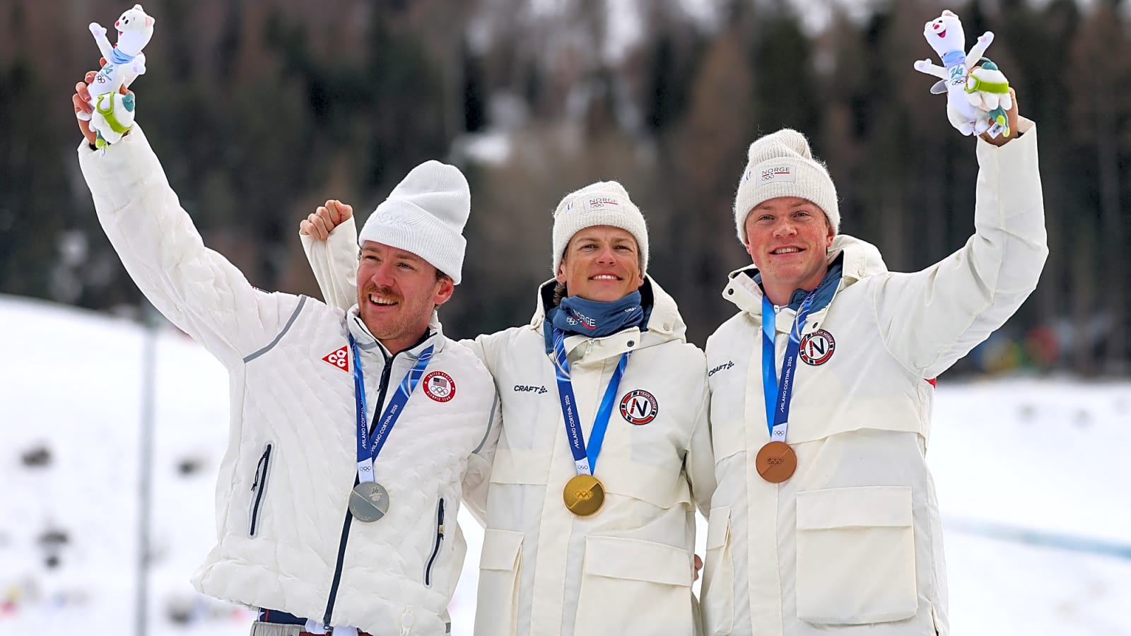 Ben Ogden (silver) wins 1st US men's cross-country skiing medal in 50 years in sprint