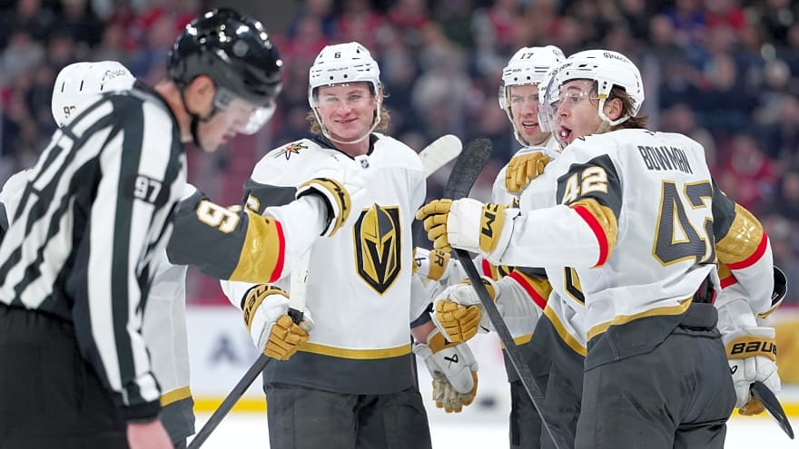 Golden Knights lose 3-2 in OT as Dorofeyev scores twice